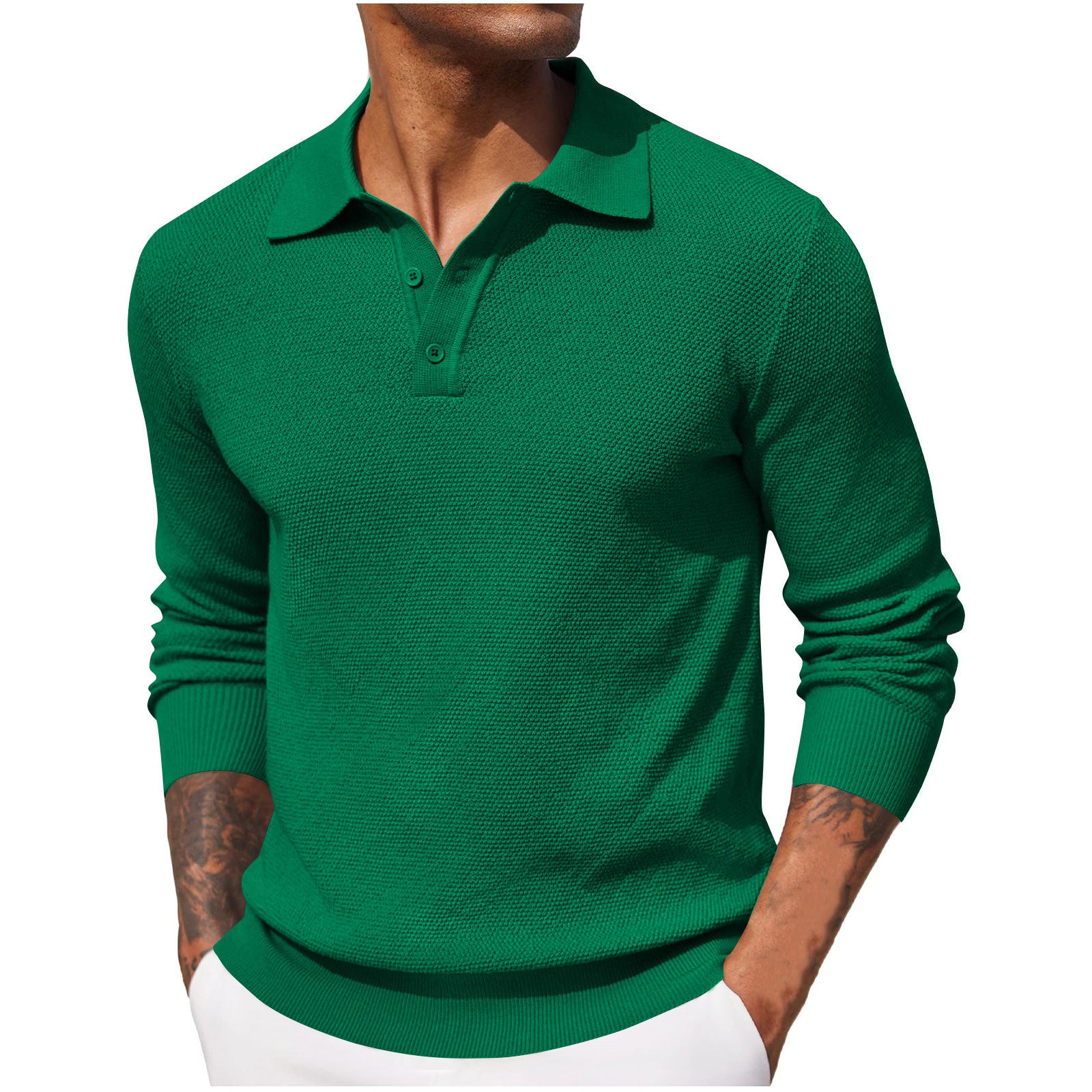 Autumn New Casual Long-sleeved Top For Men
