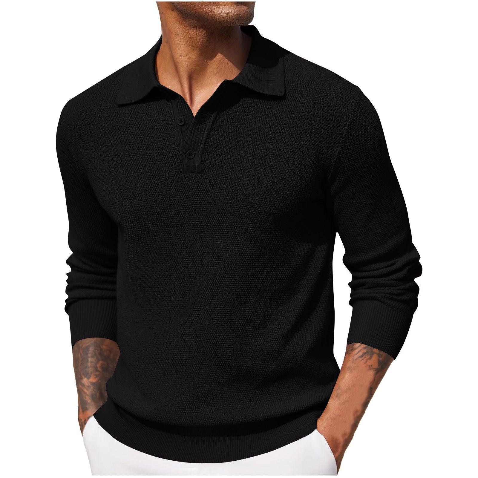 Autumn New Casual Long-sleeved Top For Men